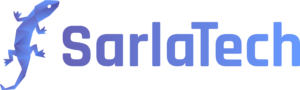 sarlatech Logo complet Bleu+dégradé