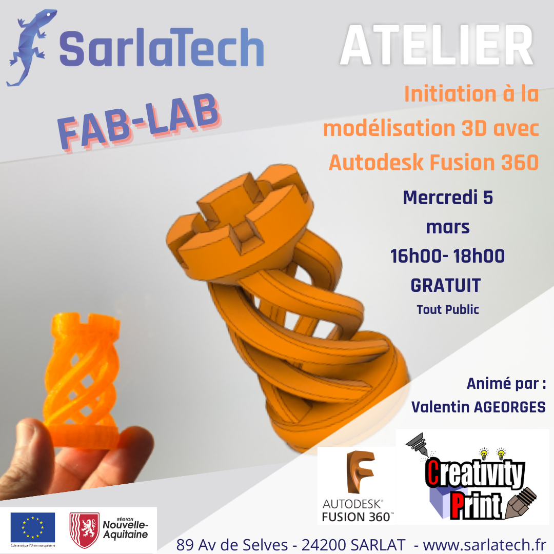 ATELIER Fusion360 Avec Europe