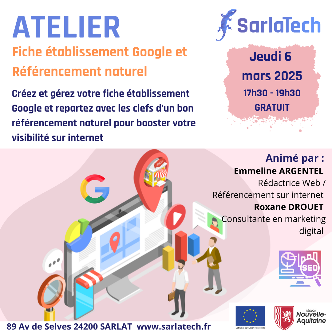 Atelier Fiche Google avec Europe