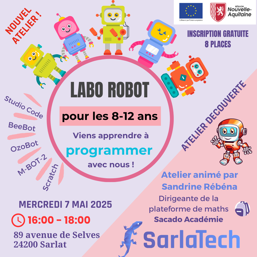 ROBOT Sarlatech atelier Robot 2