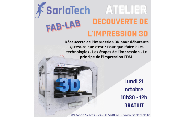 ATELIER DECOUVERTE 3D PAYSAGE