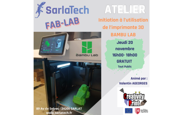 Atelier Bambu Lab PAYSAGE